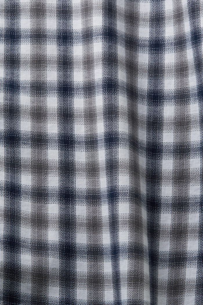 Kariertes Hemd aus Baumwollflanell