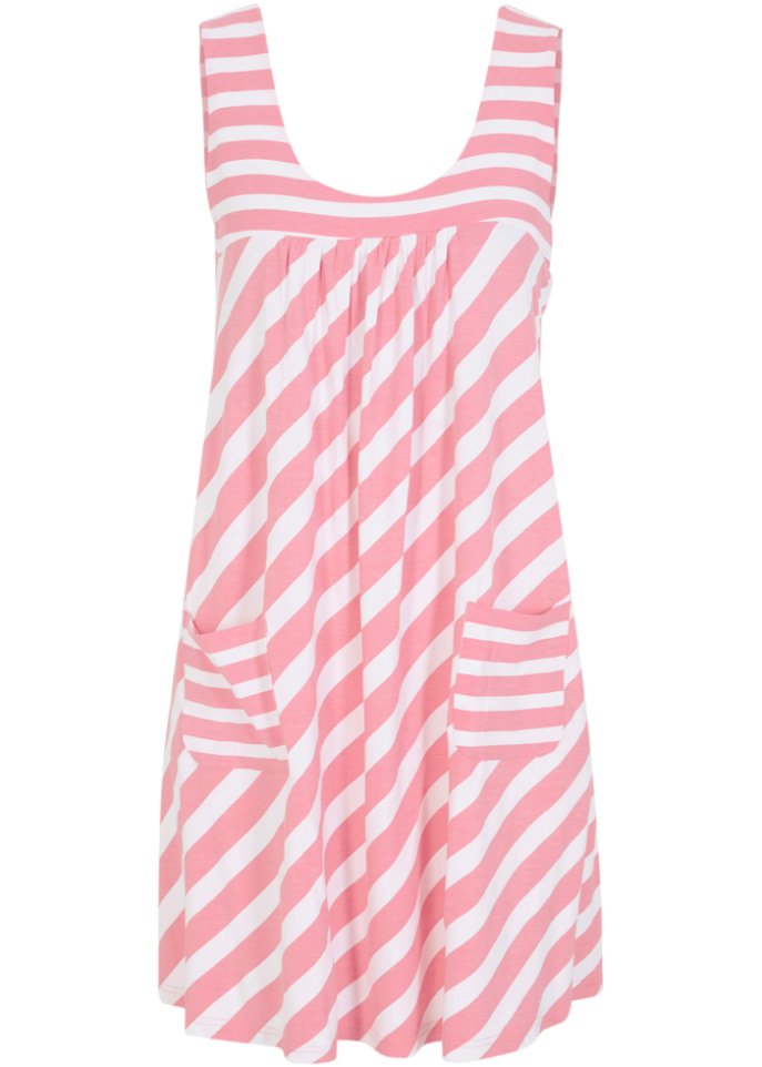 Kurzes Jerseykleid mit Taschen