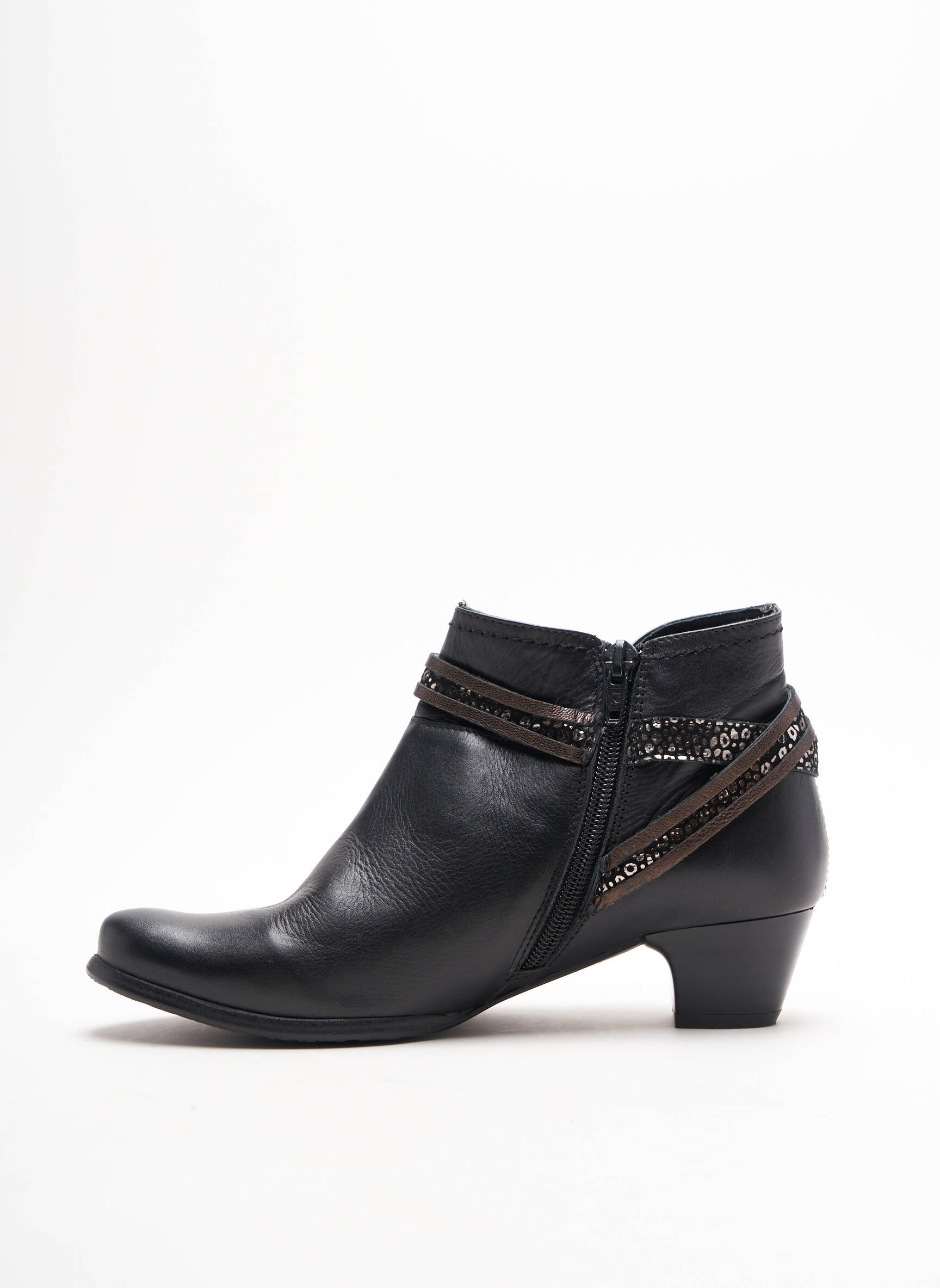 J Metayer Bottines Femme couleur noir