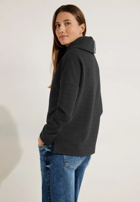 CECIL Langarmshirt mit Struktur