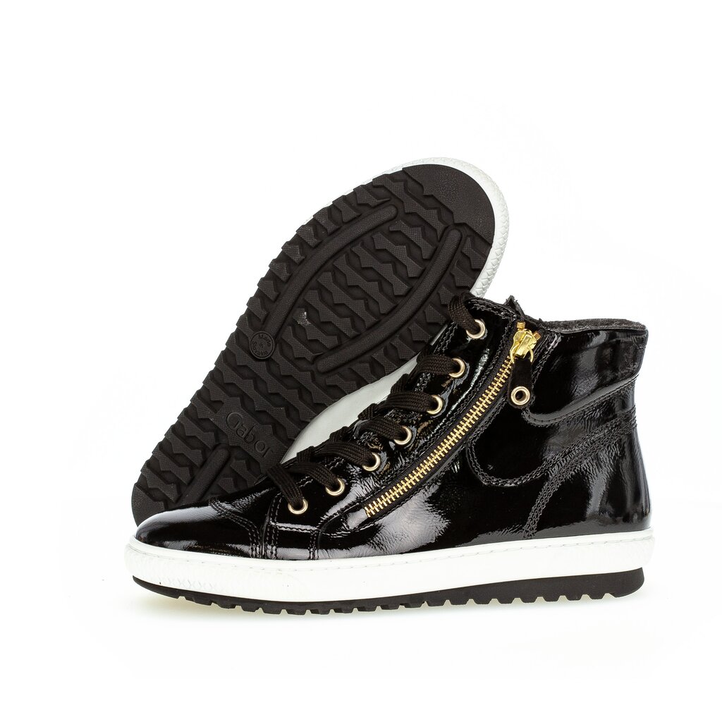 Gabor fashion Schnürstiefelette schwarz
