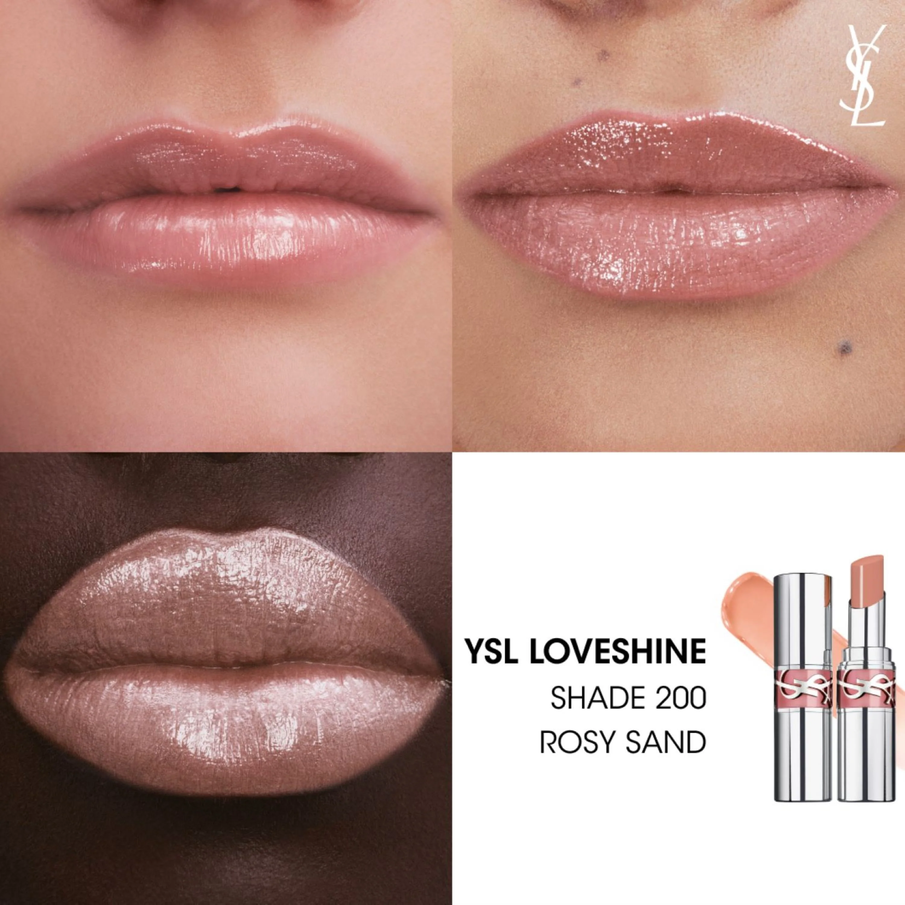 YSL Loveshine Lips - Lesklý rúž, Rúž