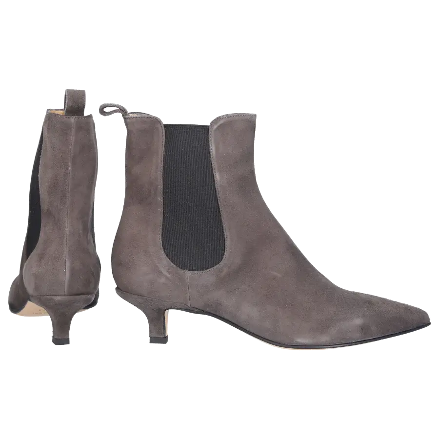 Pomme D`OR - Stiefeletten 4664 Veloursleder - grau
