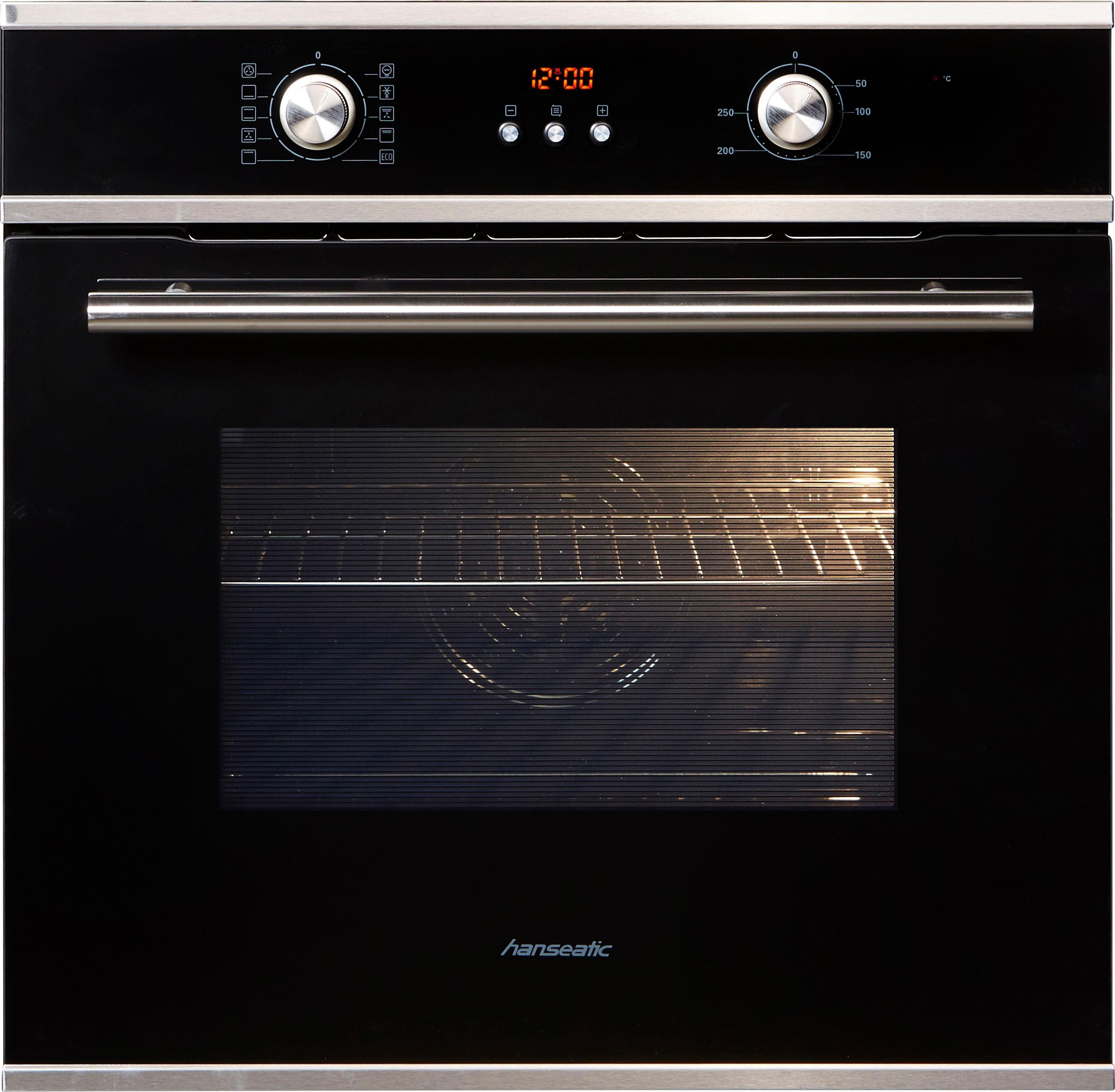 Hanseatic Einbaubackofen 65M90D0-E11319G, mit Auftaufunktion