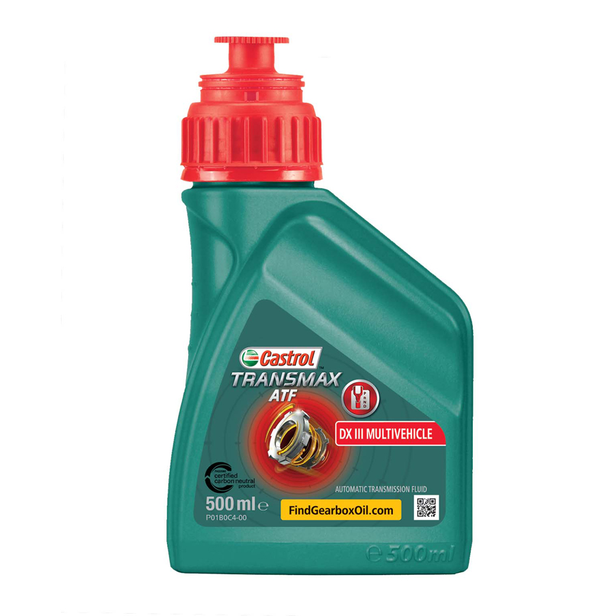 Castrol Transmax ATF DX III Multivehicle Automatikgetriebeöl, 500 ml - ATU