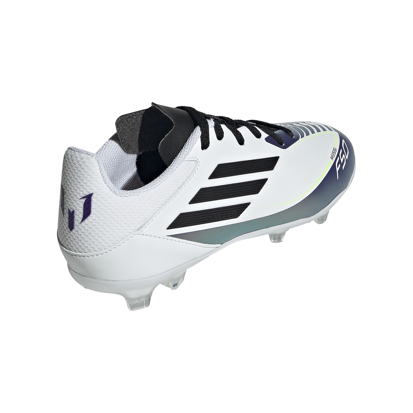 adidas F50 League Messi FG/MG Kids Weiss
