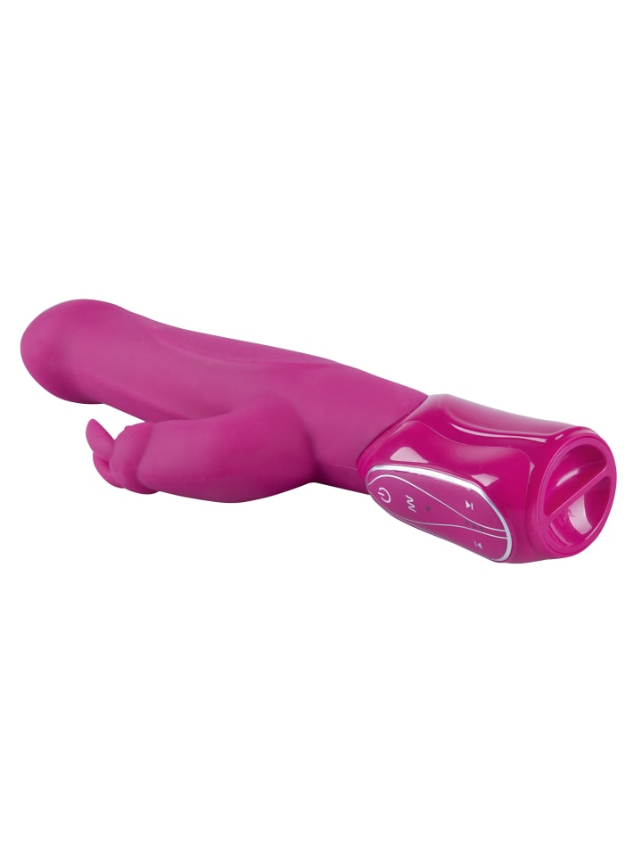 You2Toys Vibrator mit Stoßfunktion und Klitorisreizer The Hammer in rosa günstig kaufen 30,5