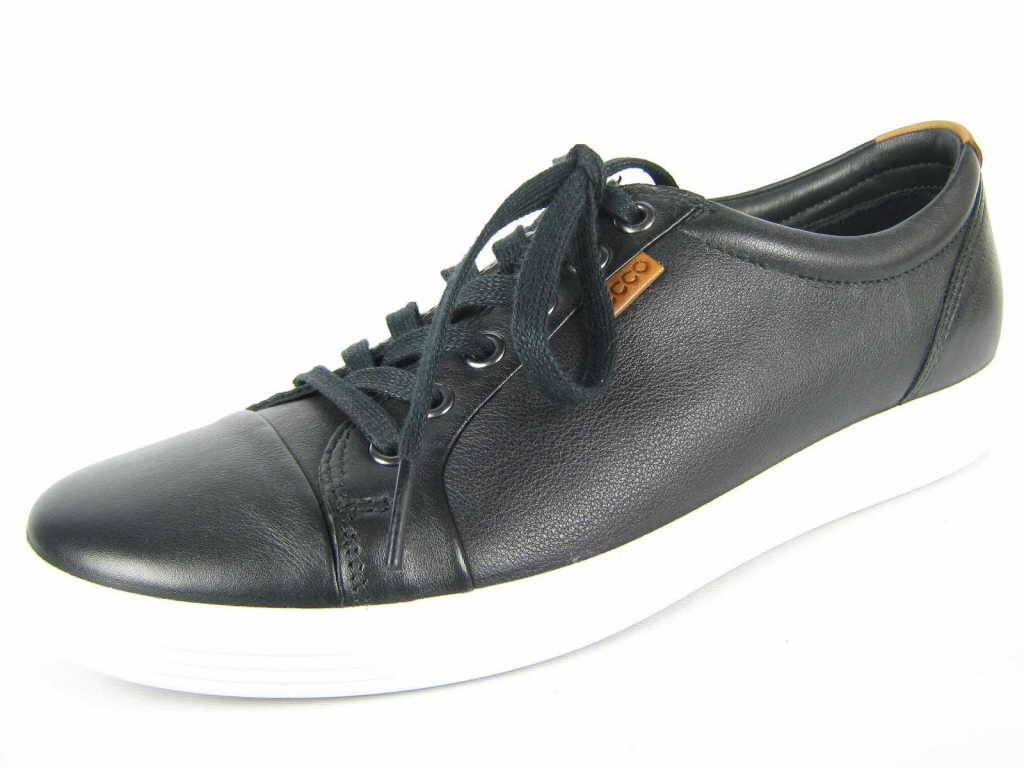 ECCO Freizeit Schnürer schwarz Soft 7 Ladies