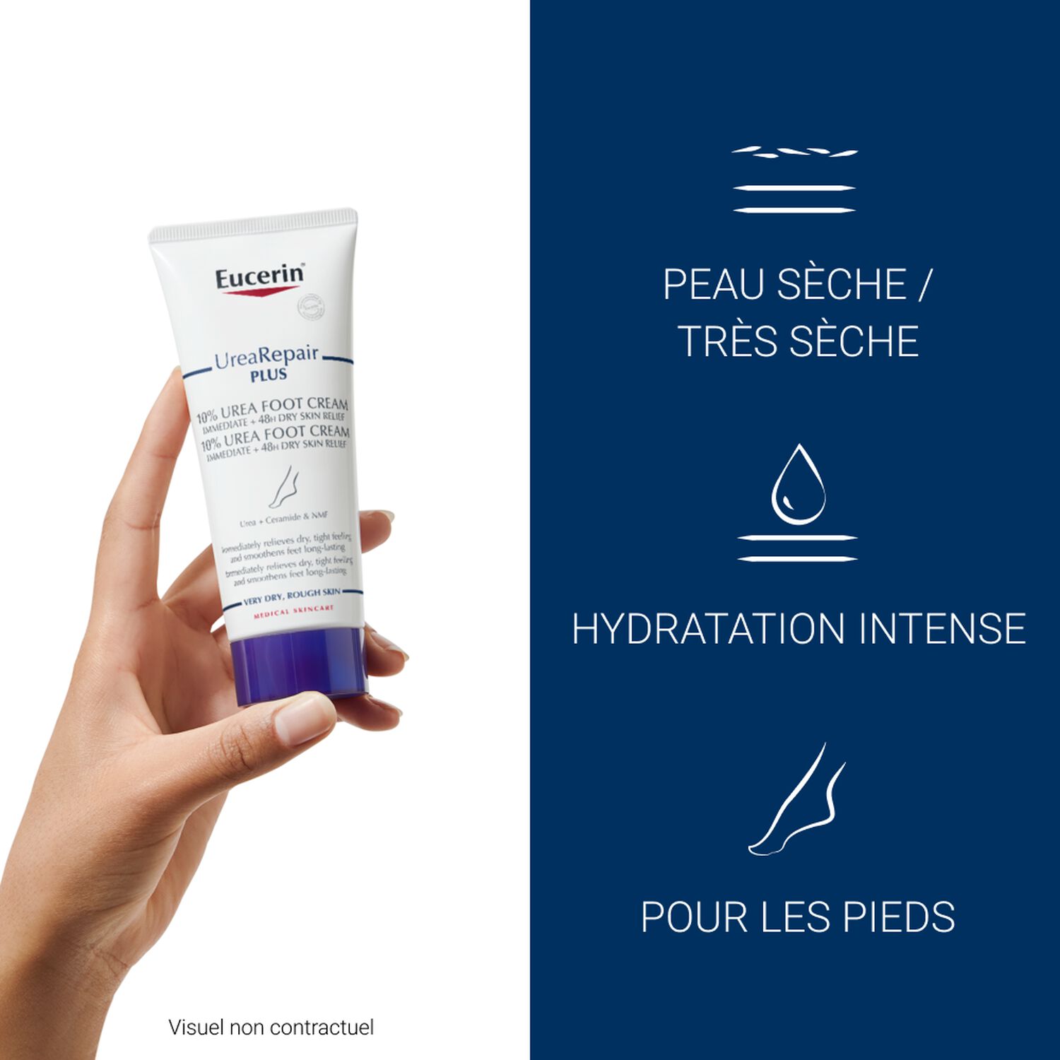 Eucerin Urea Repair Plus Crème Pieds 10% d'Urée