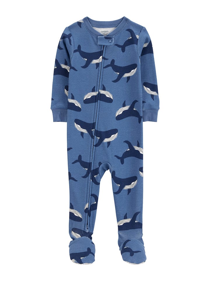 carter's Strampler in Blau günstig kaufen