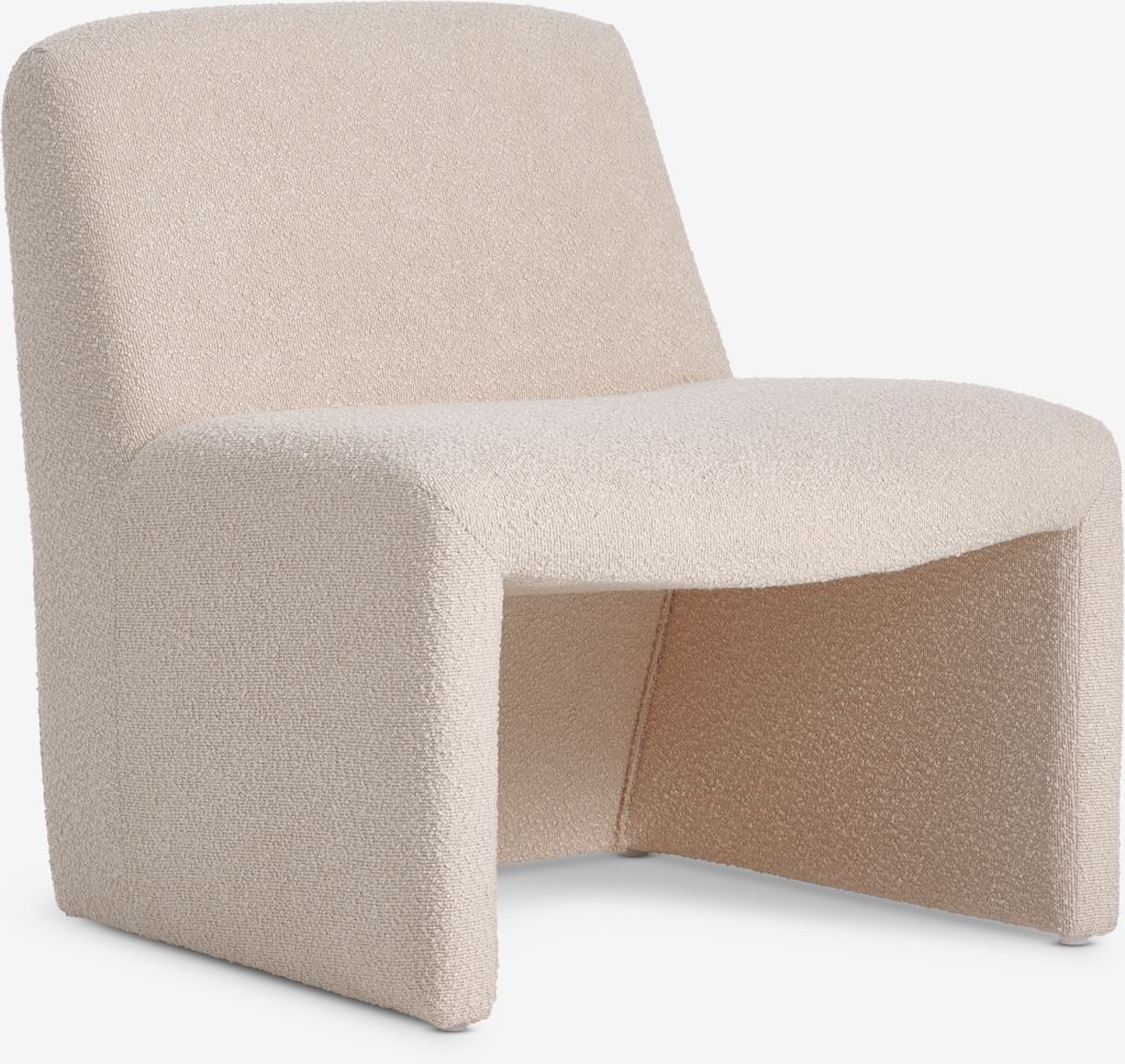 Fauteuil lounge BULLERUP BULLERUP blanc cassé