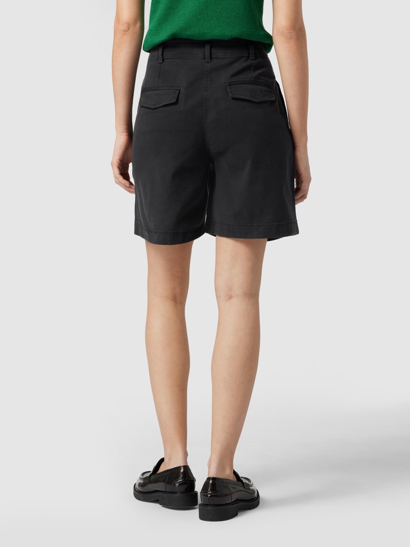Bermudas mit Eingrifftaschen in marineblau