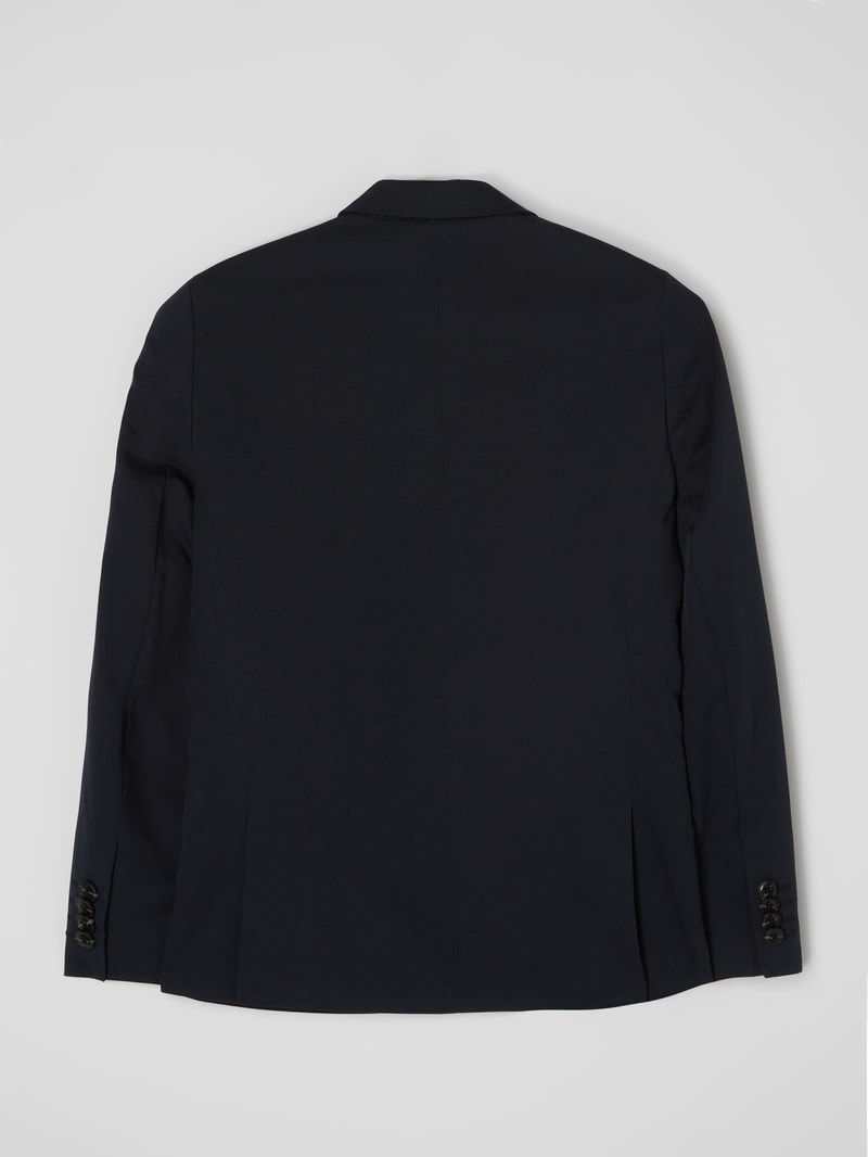 Blazer mit Reverskragen in marineblau