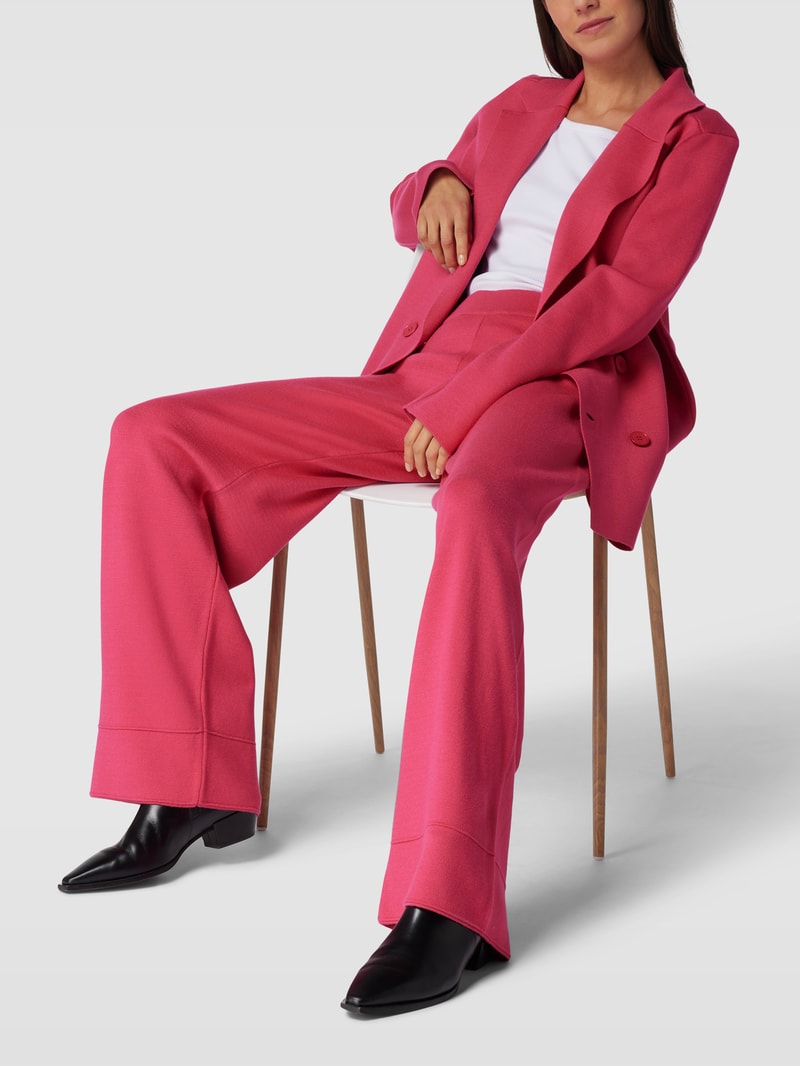 Blazer mit Reverskragen Modell 'DOUBLE BUTTONED BLAZER' in pink