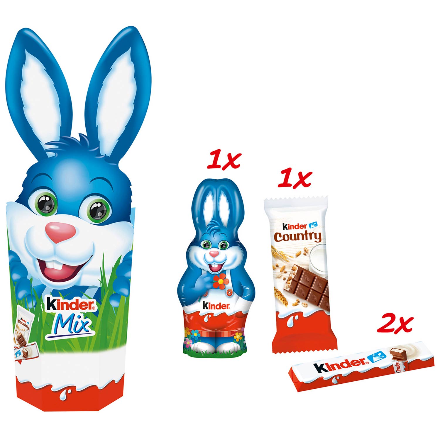 kinder Mix Hasenohrenpack 120g