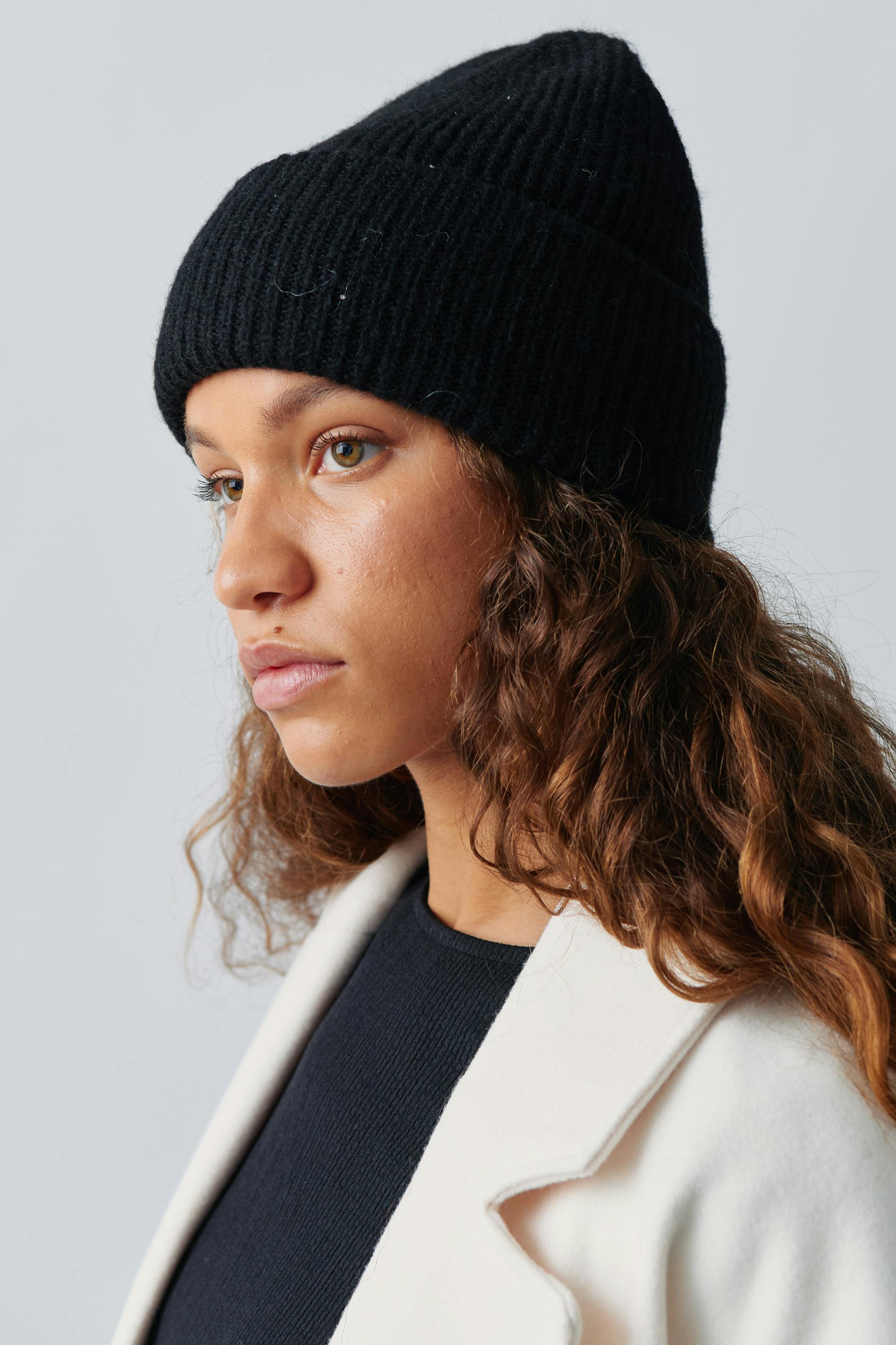 Rib beanie