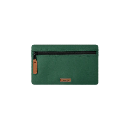 Saint Laurent green medium front pocket