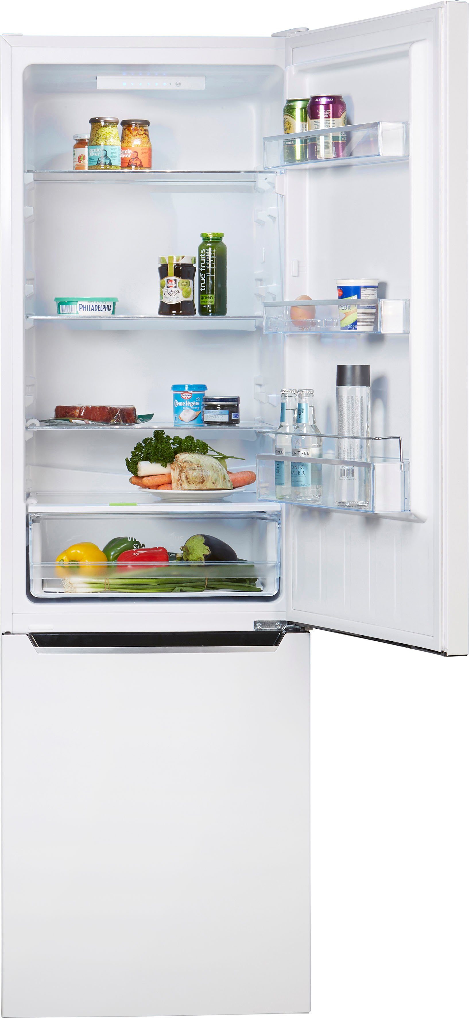 Amica Kühl-/Gefrierkombination KGCL 387 150 W / VC 1752 AW, 176 cm hoch, 54 cm breit