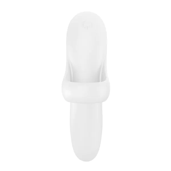 „Satisfyer Bold Lover“ baltas intymios erdvės masažuoklis