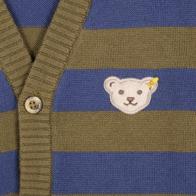 Strickjacke, khaki für Jungs