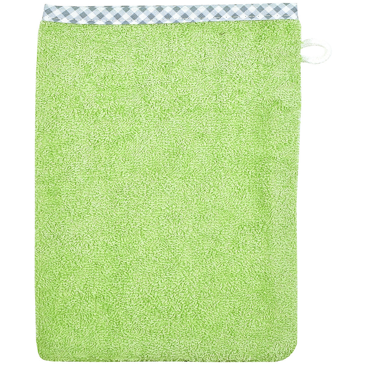 Waschhandschuh 3er Set, opalgrün, 15 x 20 cm