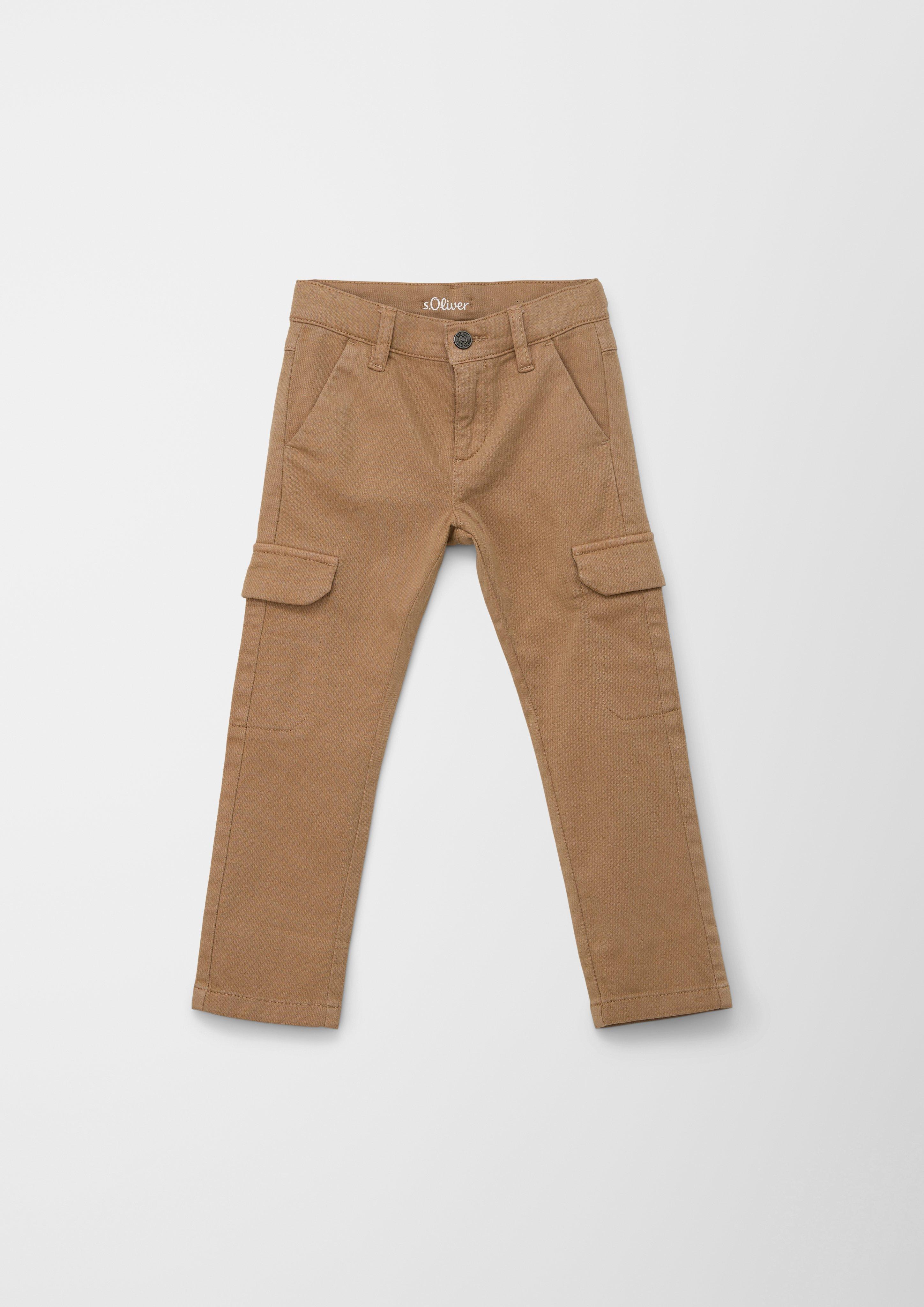 Pelle: Hose mit aufgesetzten Taschen  2132258-8466