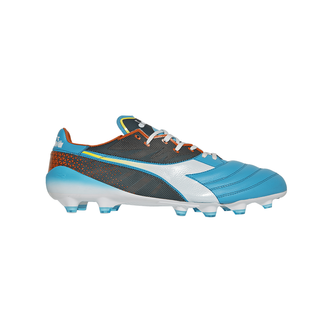 Diadora Brasil Elite Veloce FG Blau Weiss Orange FD0954