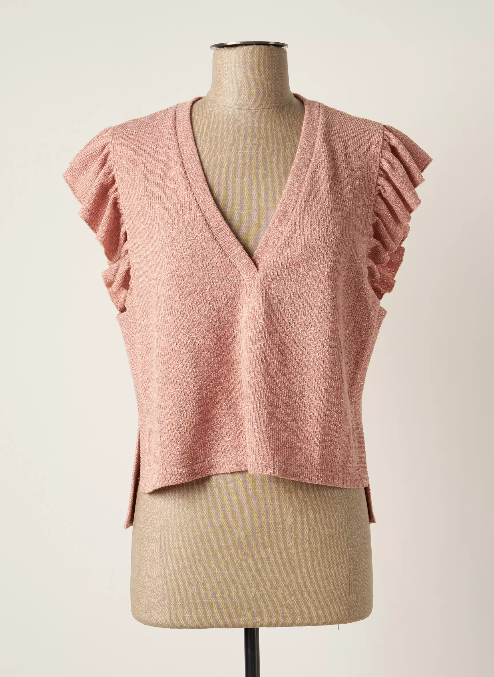Jane Wood Pulls Femme couleur rose