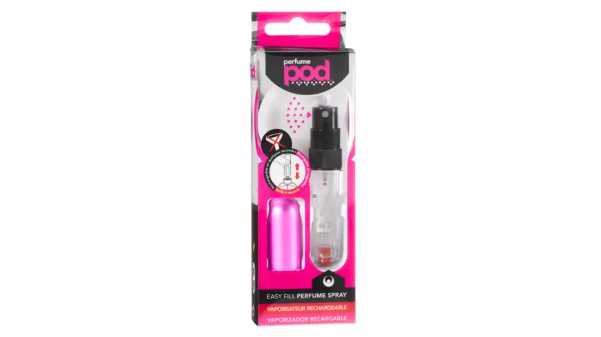 Perfume pod Taschenzerstäuber Hot Pink 1 cm