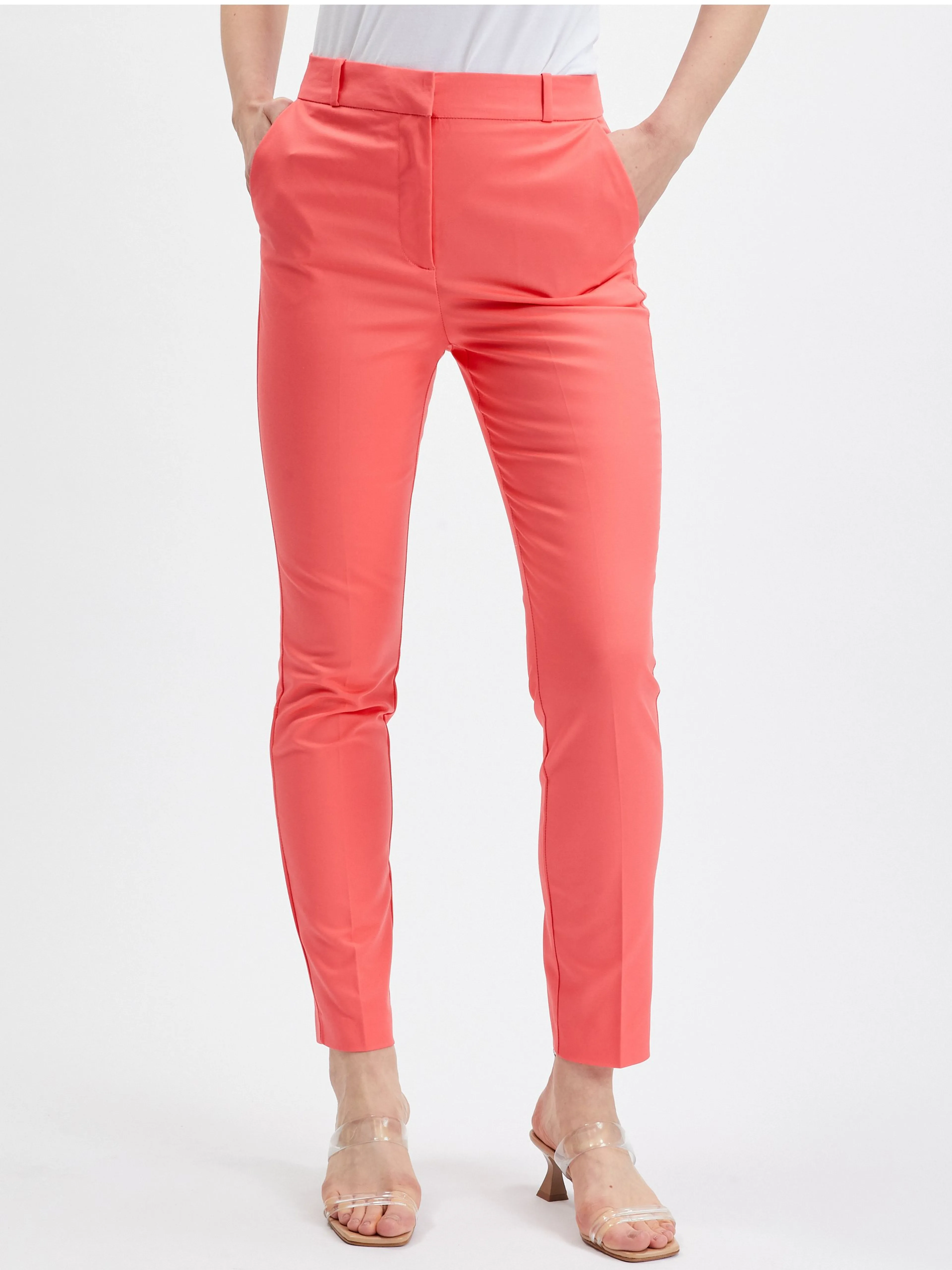 Orangefarbene Damenhose ORSAY