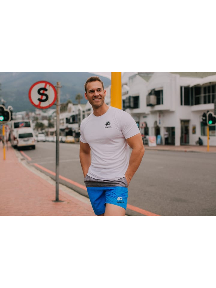 GUGGEN MOUNTAIN Badehose Widder in Blau günstig kaufen