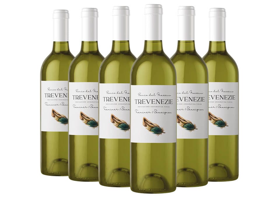 Trevenezie IGT  Traminer Sauvignon 2022 Ronco del Frassino 6 bouteilles de 0,75 ℓ