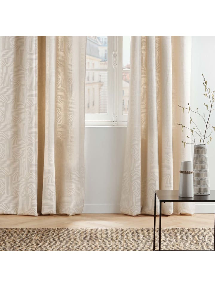 Douceur d’Intérieur Vorhang in beige günstig kaufen onesize