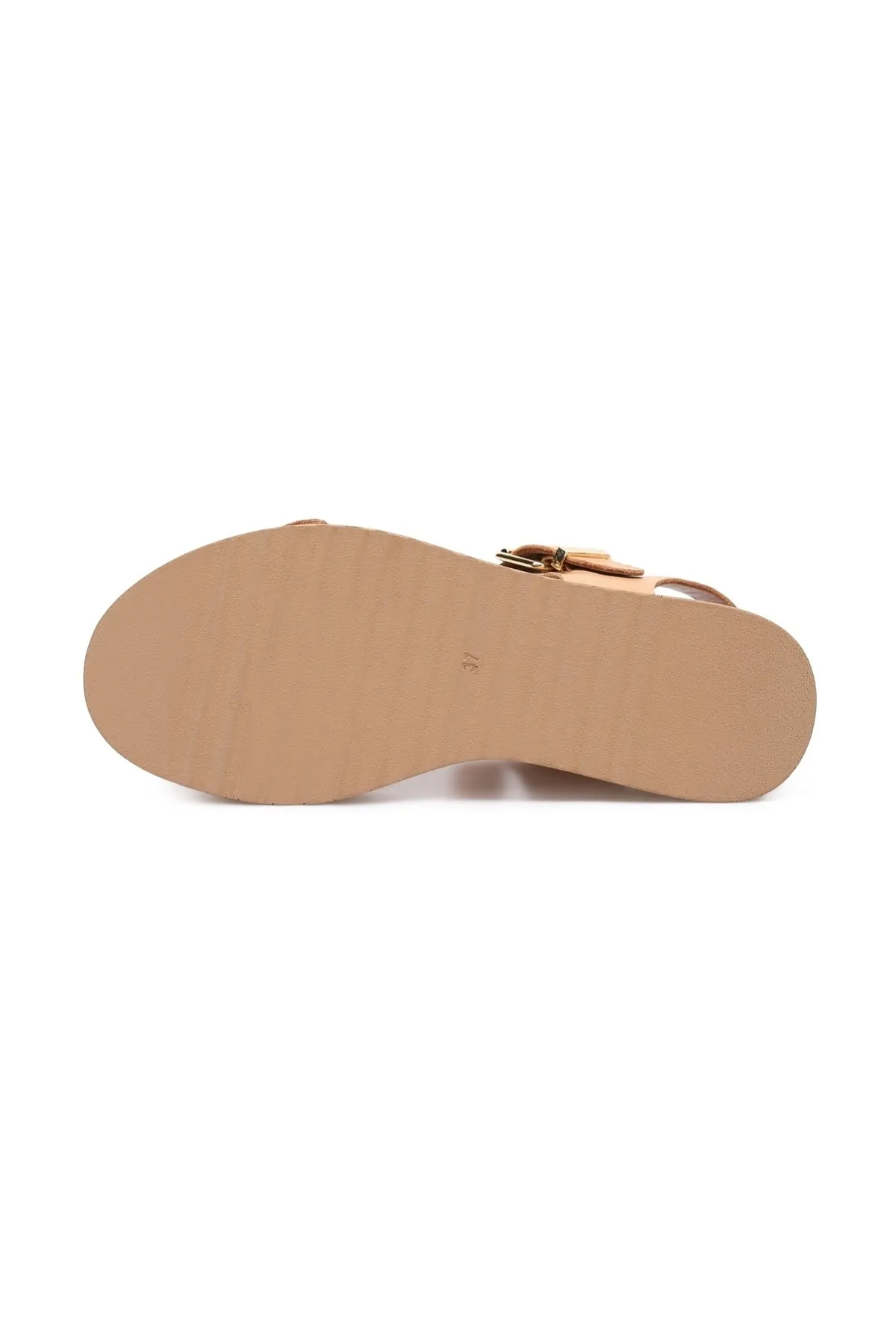 INUOVO  Sandalette - Braun - Flacher Absatz