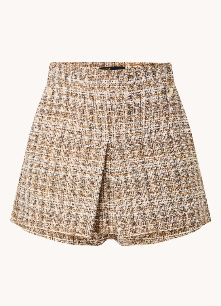 Slip Maje Mini in tweed e lurex