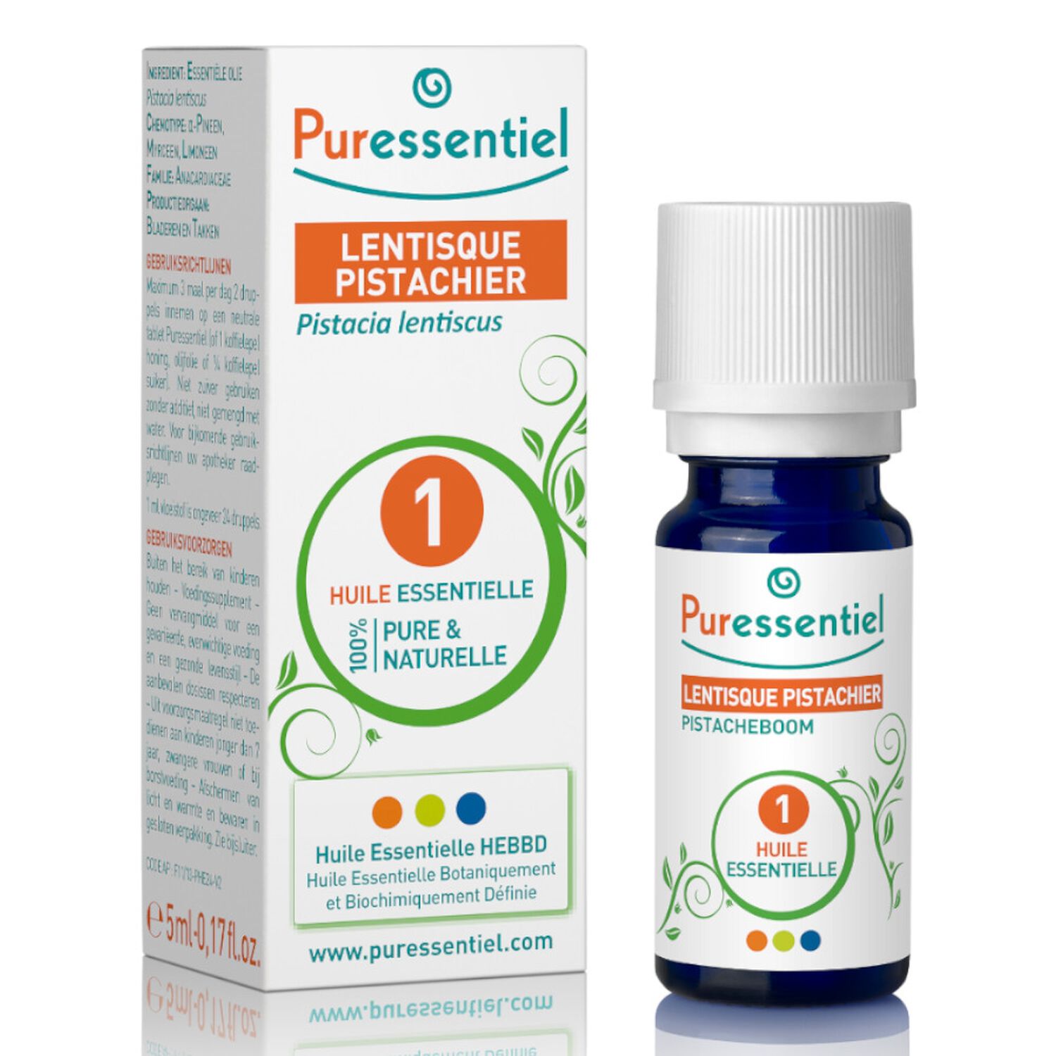 Puressentiel Lentisque Pistachier Huile Essentielle problème de circulation du sang