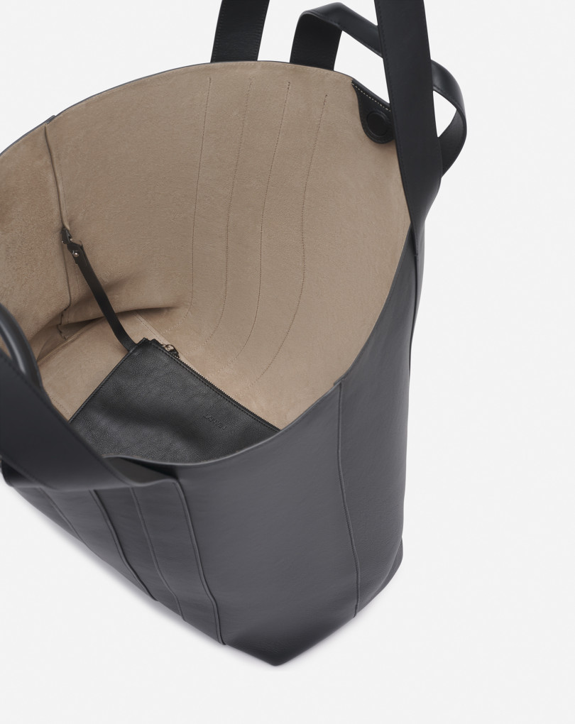 SAC BALLADE CABAS NORD SUD  EN CUIR