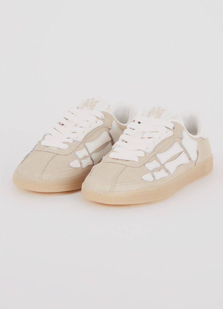 AMIRI  Pacific Bones sneaker van suède met leren details
