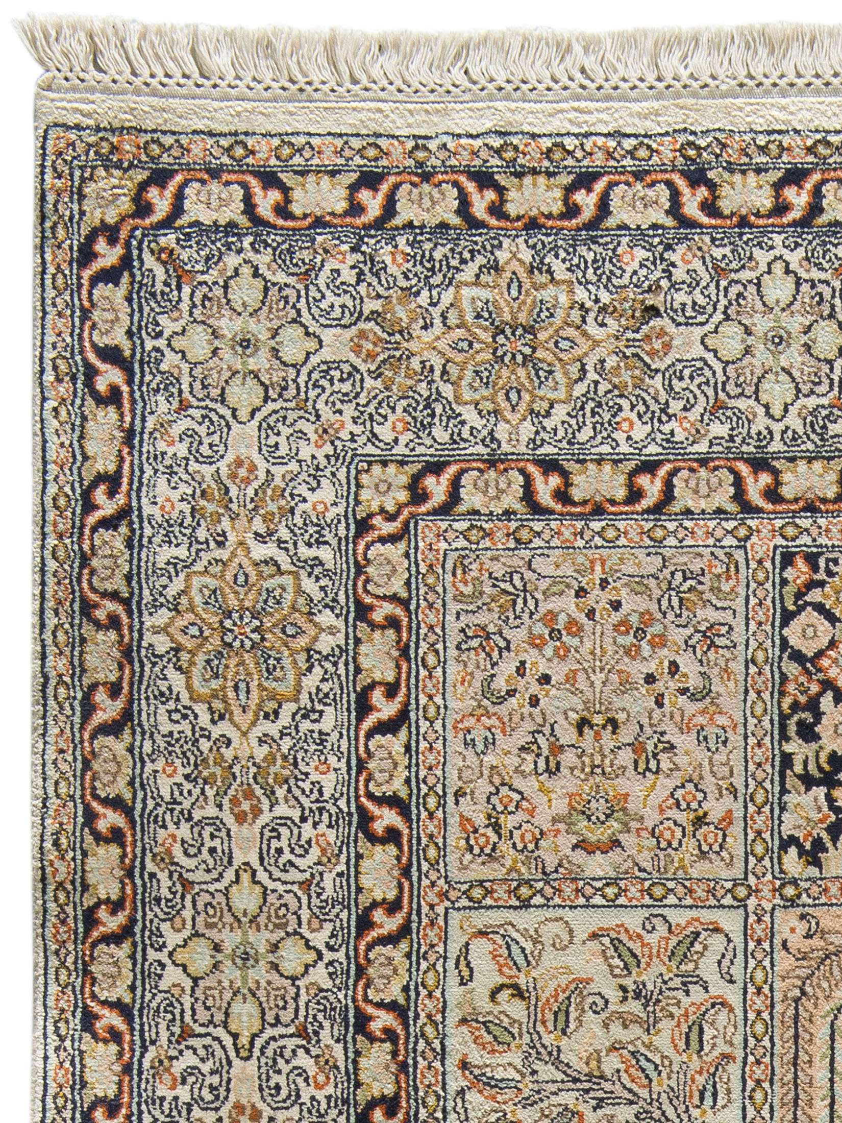 Kaschmir Seide 18/18 ca. 158 x 214 cm, Unikat / Einzelstück