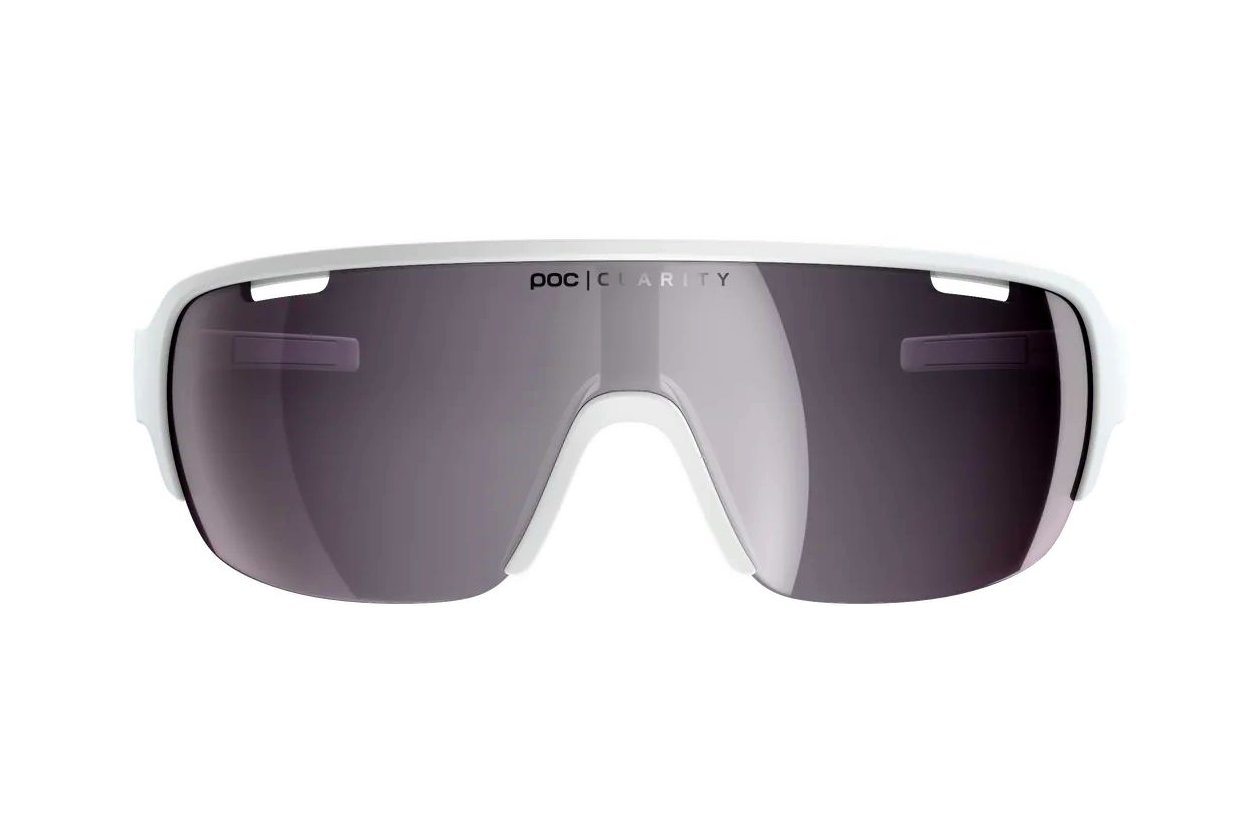 POC DO Half Blade - Hydrogen White/Violet/Silver Mirror 10.0