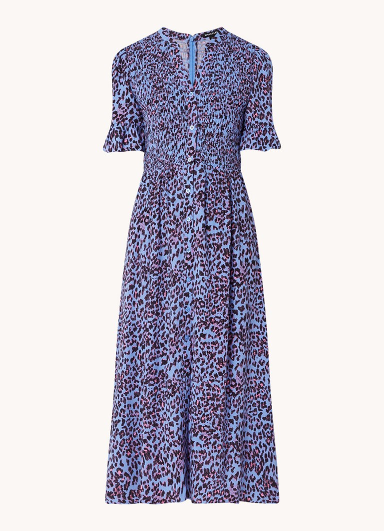 Rochie midi cu imprimeu leopard Whistles