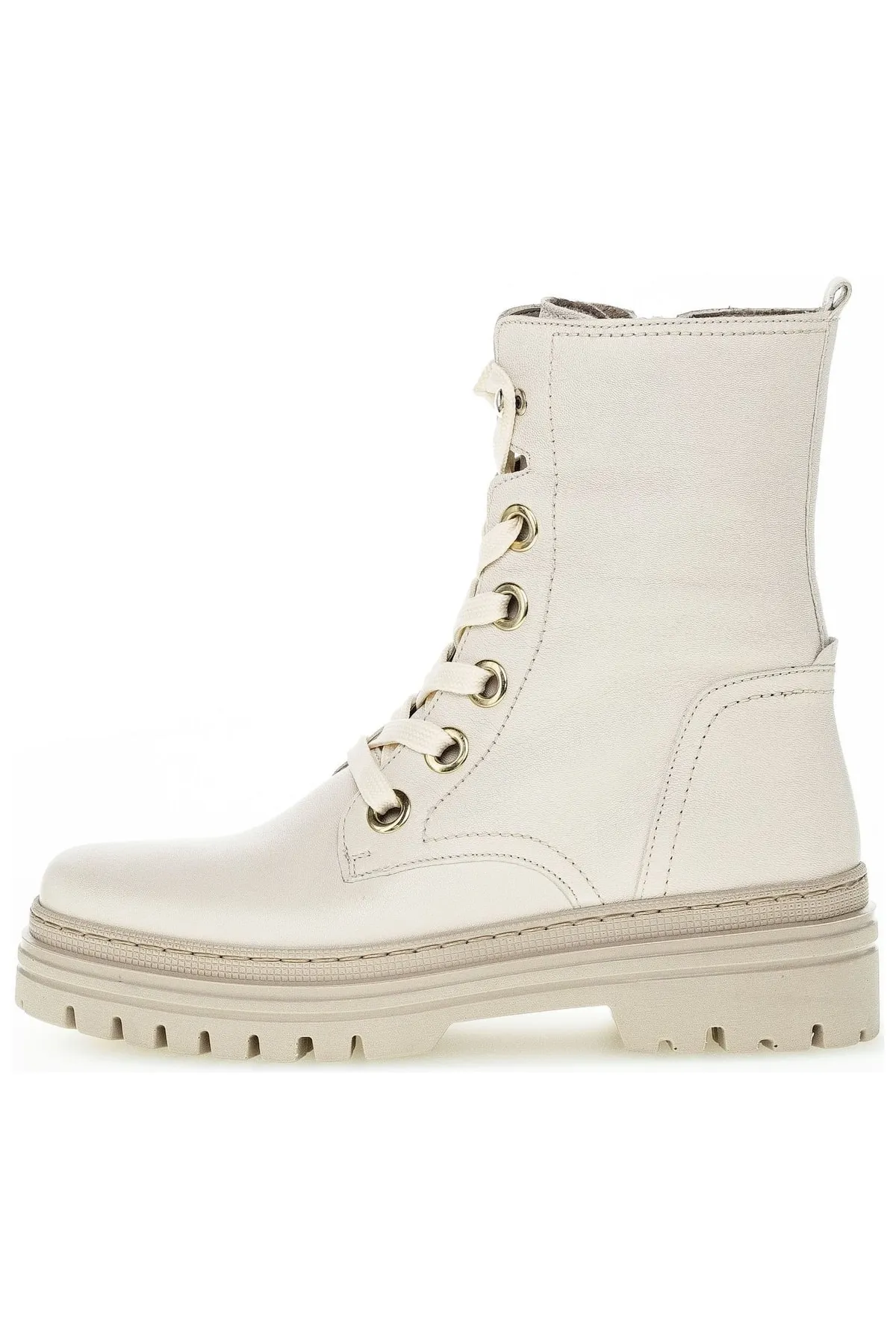 GABOR  Stiefelette - Beige - Blockabsatz