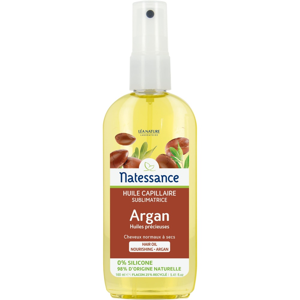 natessance Huile de beauté capillaire - Argan Huile capillaire