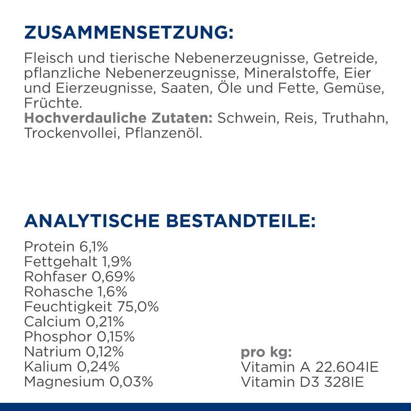Hill's Hundenassfutter Hill's Prescription Diet i/d Low Fat 12x360g