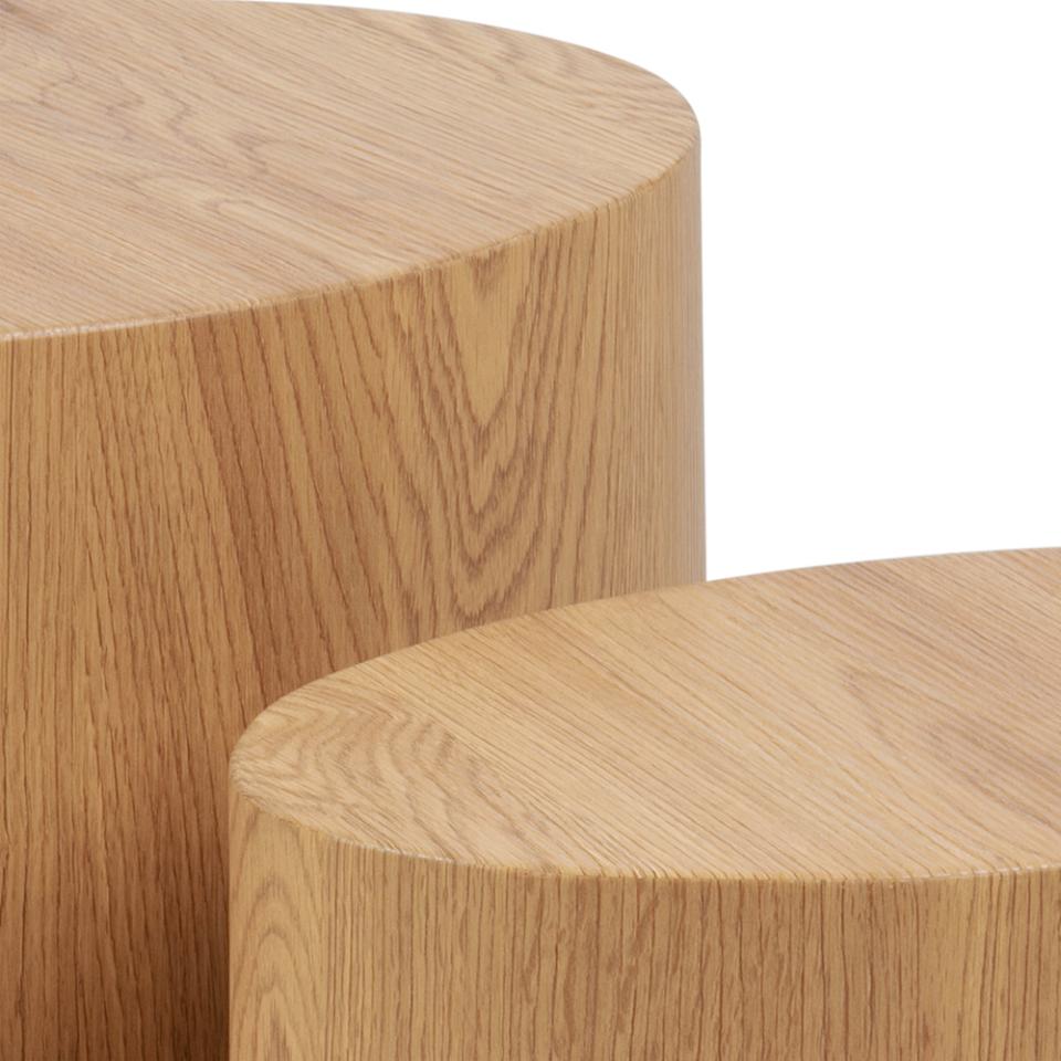 Couchtisch-Set Mice Eiche