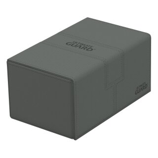 Ultimate Guard Twin Flip`n`Tray 160+ XenoSkin Monocolor - Grau