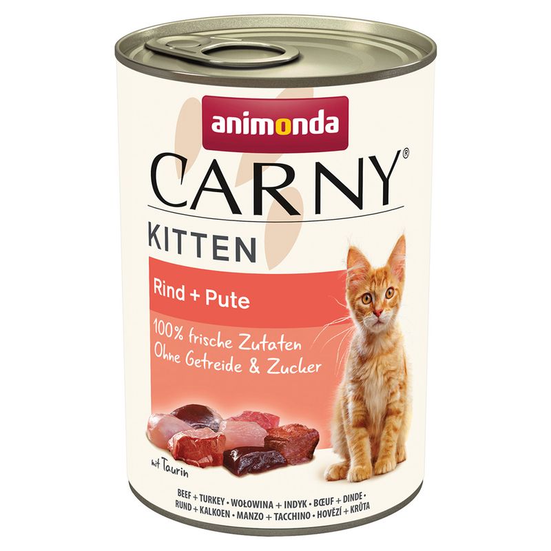 Sparpaket animonda Carny Kitten 24 x 400 g