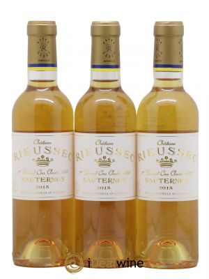 Château Rieussec 1er Grand Cru Classé  2015 - Lot de 3 Demi-bouteilles
