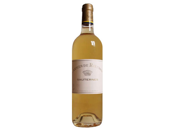 Carmes de Rieussec 2016 Bordeaux Sauternes