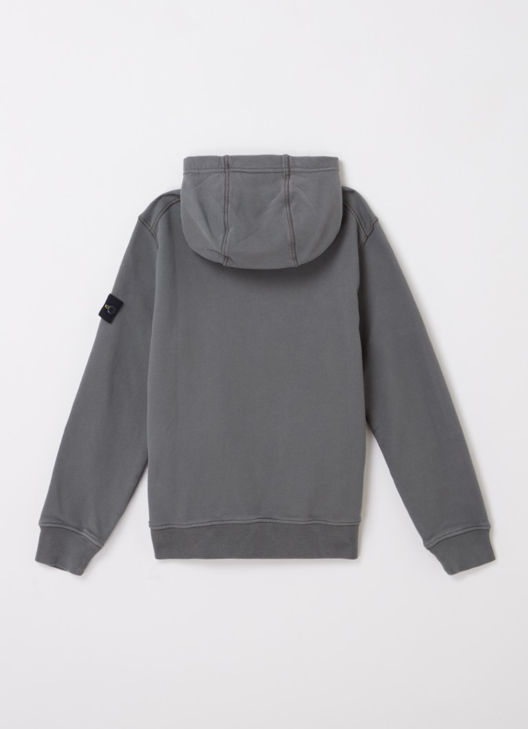 „Stone Island 61620“ logotipo džemperis su gobtuvu
